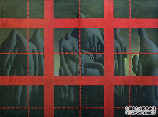 ɫԡżRed-Rationality-Revision-of-the-Idolsͻoil-on-canvas1987